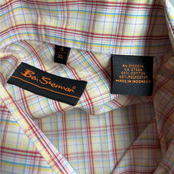 Ben Sherman Button Doen Short Sleeve Shirt - Picture 4 of 6